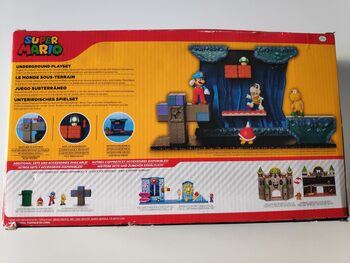 Underground Playset diorama de figuras Super Mario bros subterráneo Jakks