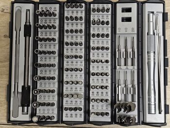 Redeem 128-in-1 atsuktuvų rinkinys elektronikai S2 plienas