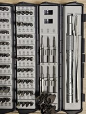 128-in-1 atsuktuvų rinkinys elektronikai S2 plienas