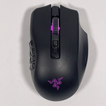 Razer Naga Pro Wireless Gaming Mouse: Interchangeable Side Plate w/ 2, 6, 12 But