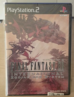 Final Fantasy XII International Zodiac Job System PlayStation 2