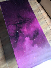 90 x 40 cosmos universe oversized pelės kilimėlis / mousepad