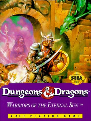 Dungeons & Dragons: Warriors of the Eternal Sun SEGA Mega Drive