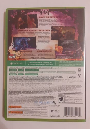 Saints Row: Gat Out of Hell Xbox 360