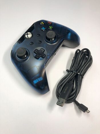 pdp 049-012-1 Midnight Blue Wired Controller Xbox Series X, One, and Windows 10