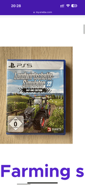 Farming simulator 22 PlayStation 5