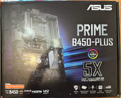 Asus PRIME B450-PLUS AMD B450 ATX DDR4 AM4 2 x PCI-E x16 Slots Motherboard