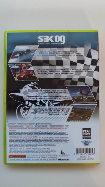 SBK 09 Xbox 360