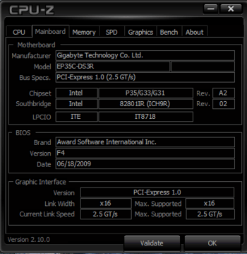 Placa GA-EP35C-DS3R + Dual Core E5200