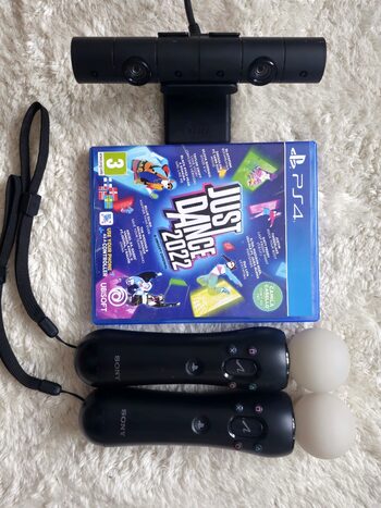 ps4 kamera + move lazdos + just dance 2022