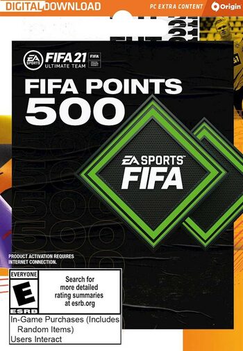 FIFA 21 - 500 FUT Points Origin Klucz GLOBAL