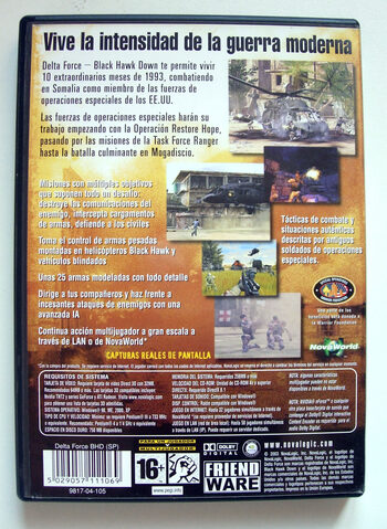 Juego para PC Black Hawk Down 