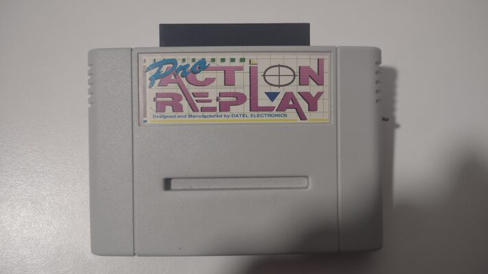 PRO ACTION REPLAY SNES