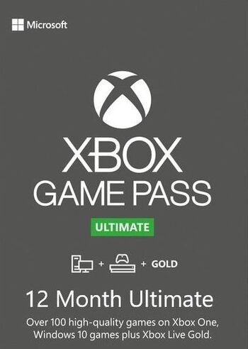 Xbox Game Pass Ultimate – 12 Month Subscription (Xbox One/ Windows 10) Xbox Live Key TURKEY