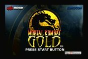 Mortal Kombat Gold Dreamcast