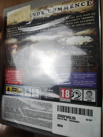 God of War: Ascension PlayStation 3 for sale