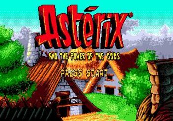 Asterix and the Power of the Gods SEGA Mega Drive