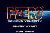 F-Zero: Maximum Velocity Game Boy Advance