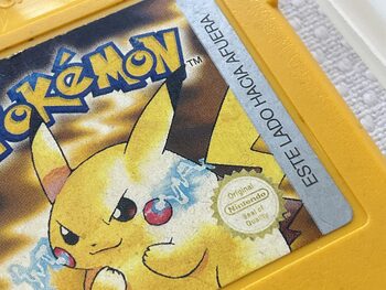 Pokémon Yellow Version: Special Pikachu Edition Game Boy