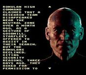 Star Trek: The Next Generation: Echoes from the Past SEGA Mega Drive