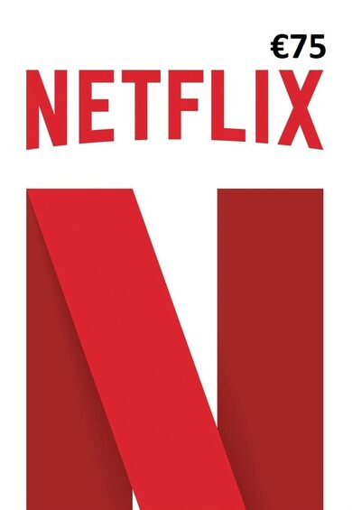 E-shop Netflix Gift Card 75 EUR Key EUROPE