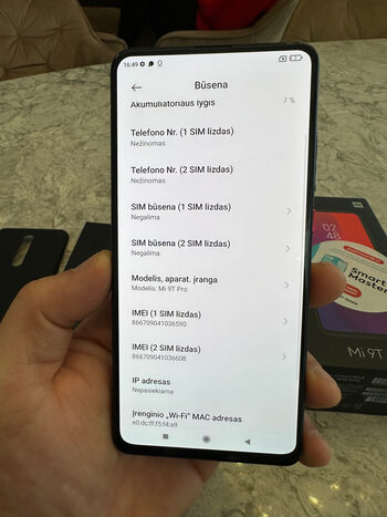 Xiaomi Mi 9T 128GB Carbon black