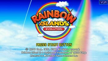 Rainbow Islands Evolution PSP