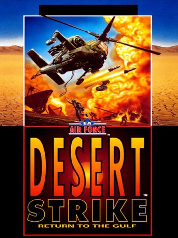 Desert Strike: Return to the Gulf SEGA Mega Drive