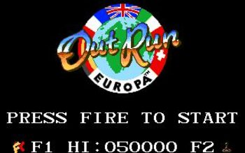 Out Run Europa SEGA Master System