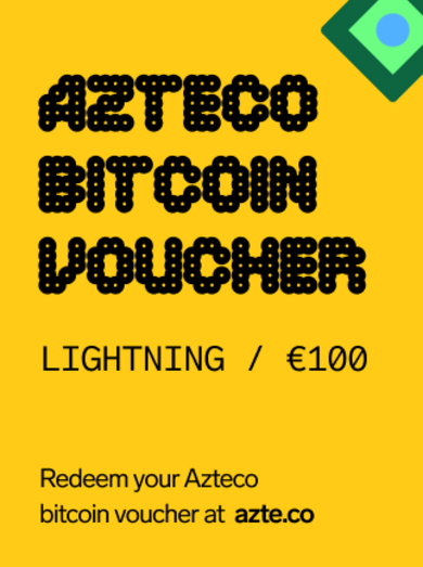 E-shop Azteco Bitcoin Lightning Voucher 100 EUR Key GLOBAL
