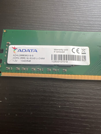 ADATA 8 GB (1 x 8 GB) DDR4-2666 Green / Black PC RAM