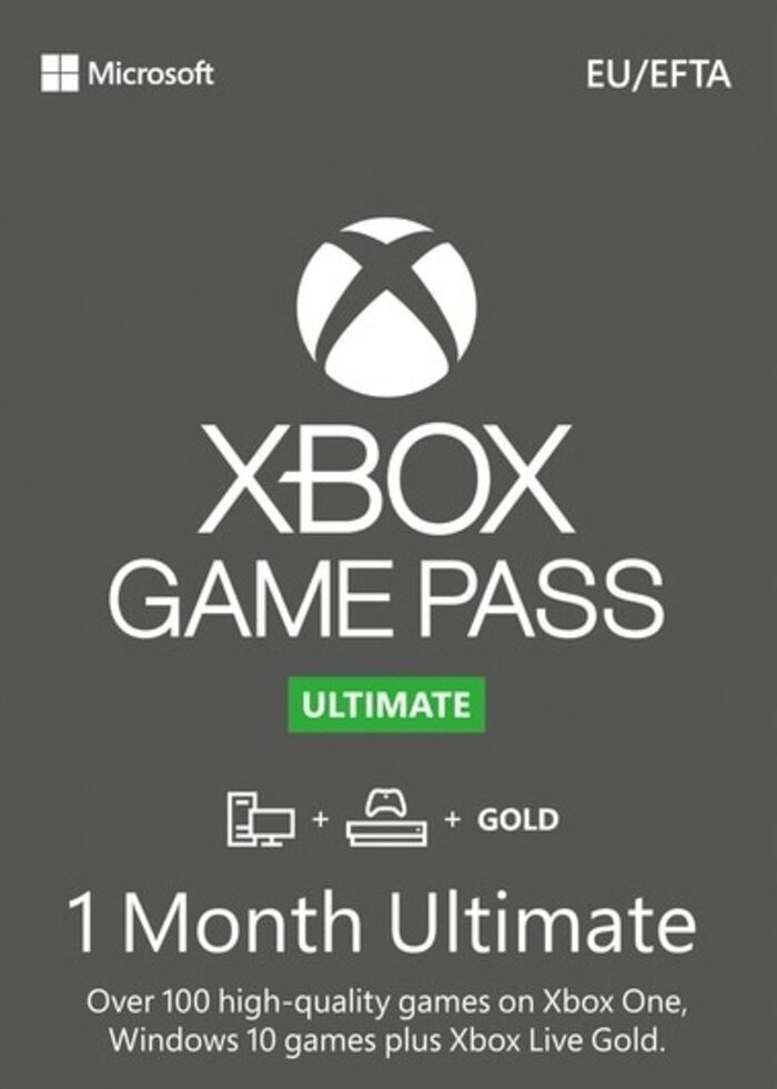 Xbox Game Pass Ultimate 1 month TRIAL at a good price ENEBA