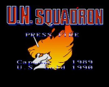 U.N. Squadron SNES