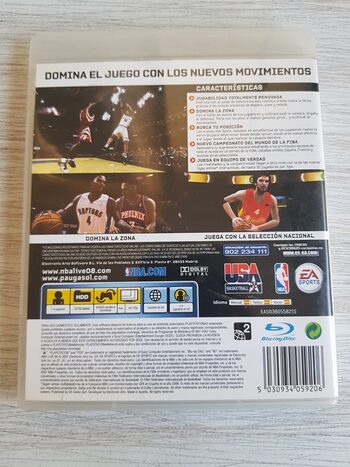 NBA Live 08 PlayStation 3