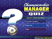 Championship Manager Quiz PlayStation