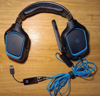 Auriculares gaming LOGITECH G430 (con almohadillas nuevas de cuero sintético)