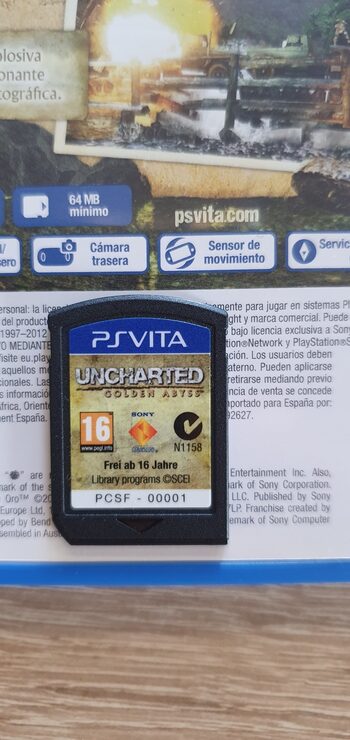 UNCHARTED: Golden Abyss PS Vita for sale