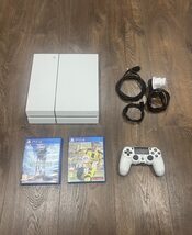 PlayStation 4, White, 500GB/2 žaidimai