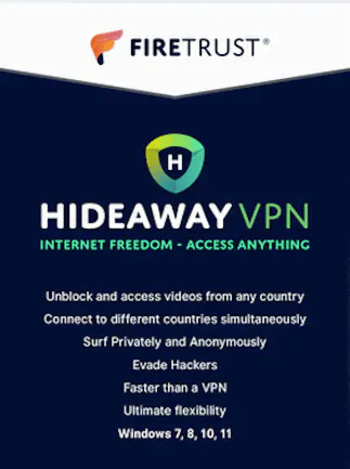 HideAway VPN 1 Year Key GLOBAL