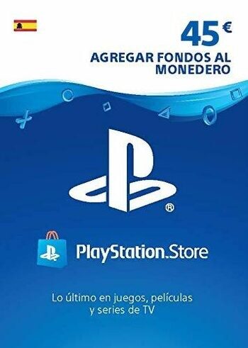 Tarjeta Playstation Network 45 EUR (ES) código PSN España