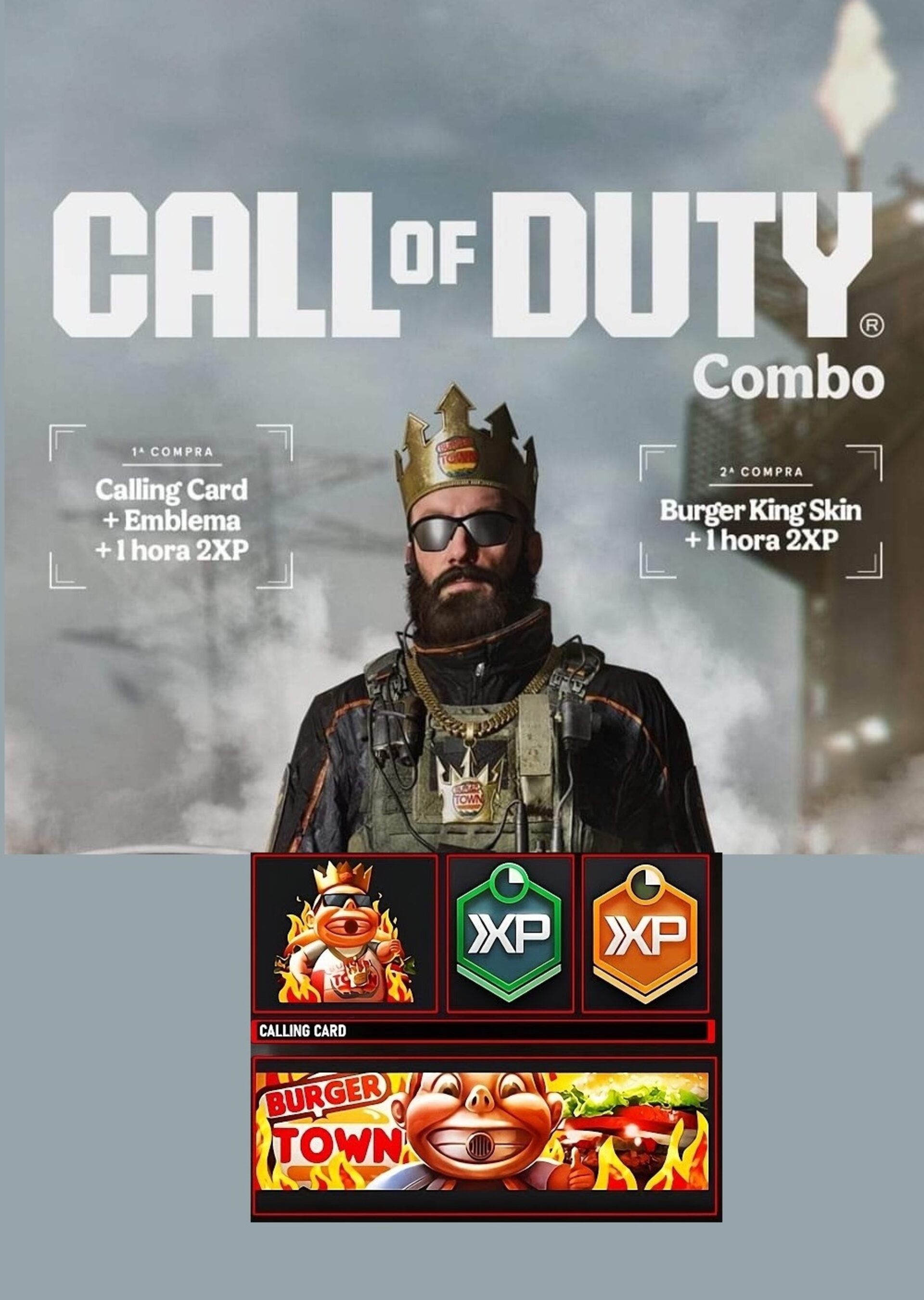 Call of Duty®: Modern Warfare® III - Burger King Operator Skin Complete Set  (DLC) Official Website Key GLOBAL