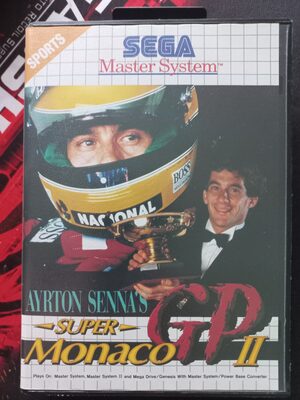 Ayrton Senna's Super Monaco GP II SEGA Master System