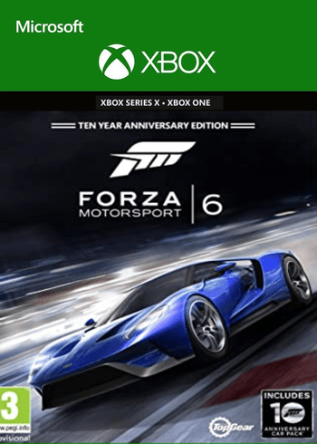 Forza Motorsport 6 Ten Year Anniversary Car Pack (DLC) XBOX LIVE Key UNITED STATES