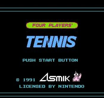 Top Players' Tennis NES for sale