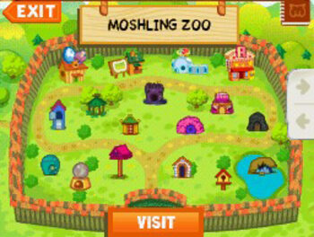 Moshi Monsters Moshling Zoo Nintendo DS