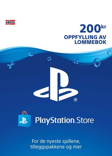 E-shop Playstation Network Card 200 NOK (NO) PSN Key NORWAY