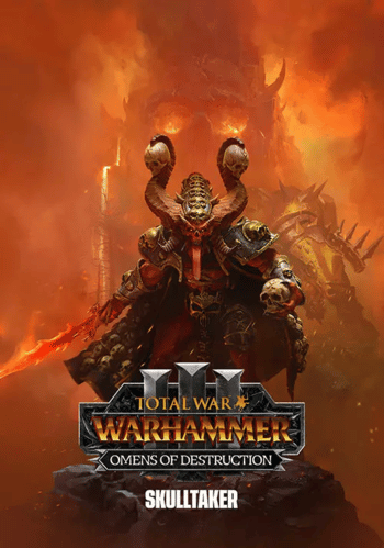 Total War: WARHAMMER III - Skulltaker – Omens of Destruction (DLC) (PC) Steam Key GLOBAL