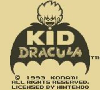 Kid Dracula Game Boy