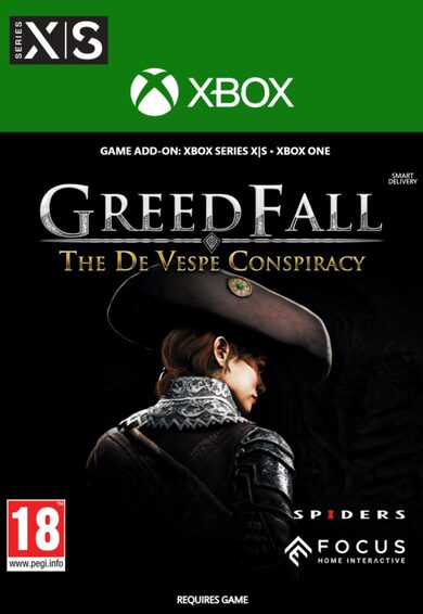 E-shop GreedFall - The De Vespe Conspiracy (DLC) Xbox One/Xbox Series X|S Key EUROPE