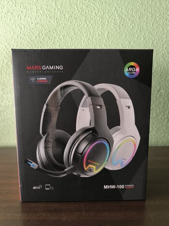 Auriculares Mars Gaming MHW-100 Blanco